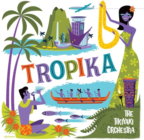 Tikiyaki Orchestra: The Tikiyaki Orchestra Tropika - VINYL