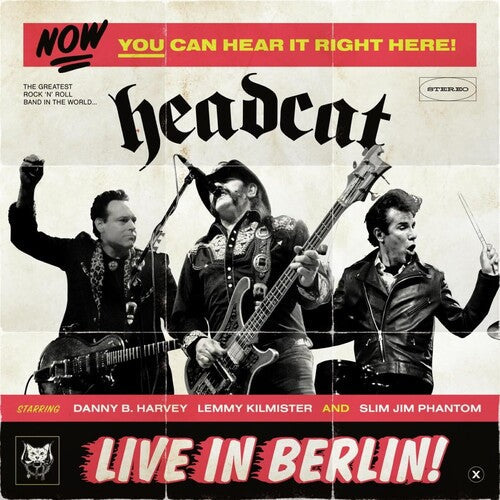 HeadCat: Live In Berlin - CD