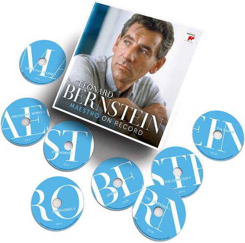 Leonard Bernstein: Maestro on Record  ( CD )