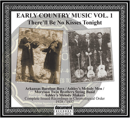 Various Artists: There'll Be No Kisses Tonight: Early Country Music Vol.1 (Various Artists) - CD