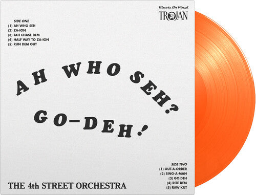 4th Street Orchestra: Ah Who Seh Go-Deh - Limited 180-Gram Orange Colored Vinyl - VINYL