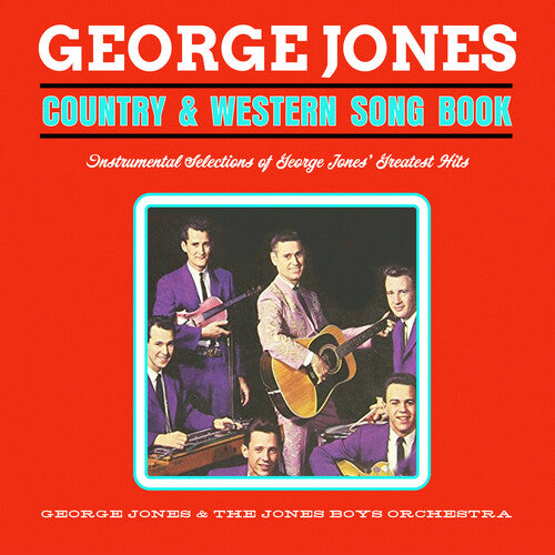 Jones, George / Jones Boys Orchestra: Country and Western Song Book: Instrumental Selections of George Jones' Greatest Hits  ( CD )