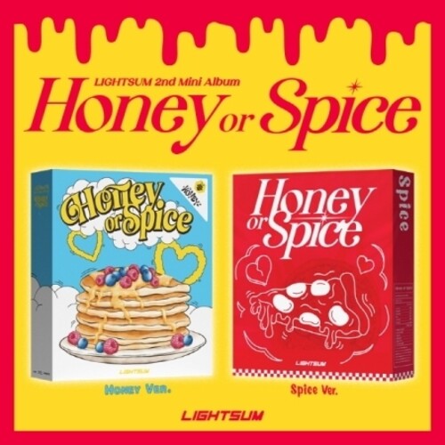 Lightsum: Honey Or Spice - inc. 64pg Booklet, 28pg Mini-Photobook, Lyric Paper, Photocard, Folding Photocard + Frame, 3 Graphic Stickers, Portrait Sticker + Mini-Poster - CD