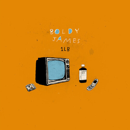 Boldy James: 1Lb - Clear with Orange Galaxy - Vinyl
