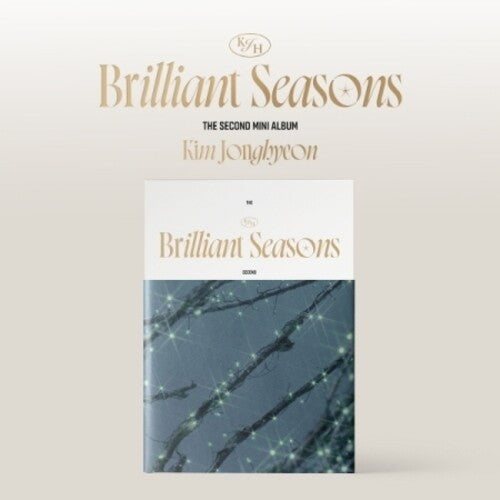 Kim Jong Hyeon: Brilliant Seasons - incl. 88pg Photobook, 2 Photocards, Photo Stand, Fortune Message Card, 3-Cut Photo + For Your Goal Package - CD