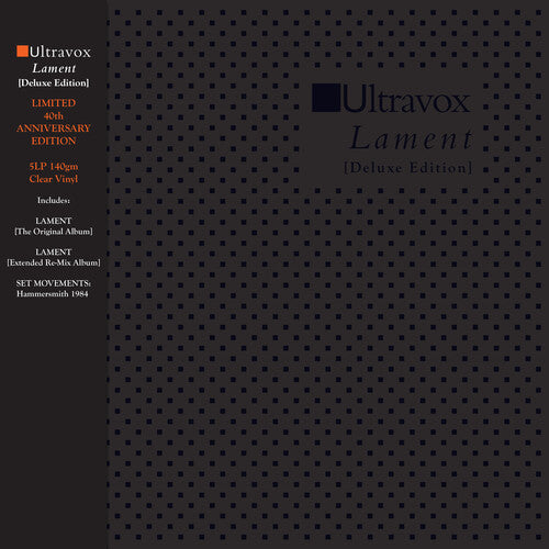 Ultravox - Lament (40th Anniversary Deluxe Edition) ( VINYL ) Boxed Set