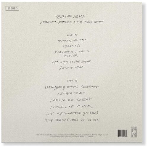 Nathaniel Rateliff & The Night Sweats - South of Here ( VINYL )