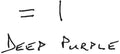 Deep Purple: =1 - CD