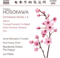 Residentie Orkest The Hague: Hosokawa: Orchestral Works, Vol. 4 - Sakura; Trumpet Concerto "Im Nebel"; Violin Concerto "Genesis"; Uzu  ( CD )