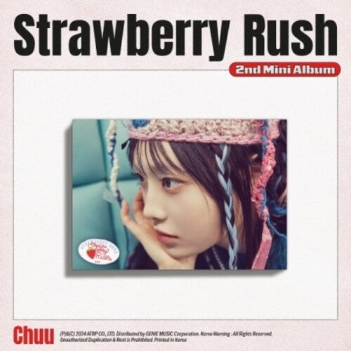 Chuu: Strawberry Rush - Stayg QR Card Album Version - incl. 5 Concept Photocards, Polaroid Photocard, AR Photocards + Selfie Photocard - CD