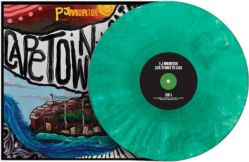 PJ Morton: Cape Town to Cairo - Green Marble - VINYL