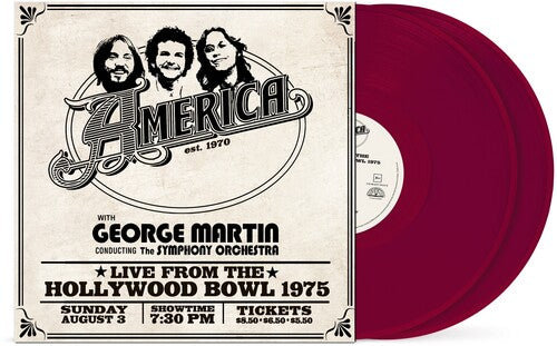 America: America: Live At The Hollywood Bowl 1975 - VINYL