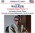 University of Oregon Philharmonia: Walker: Complete Piano Works, Vol. 2  ( CD )