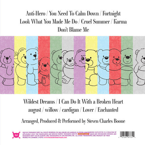 Rockabye Baby - Lullaby Renditions Of Taylor Swift Vol. 2 ( VINYL )