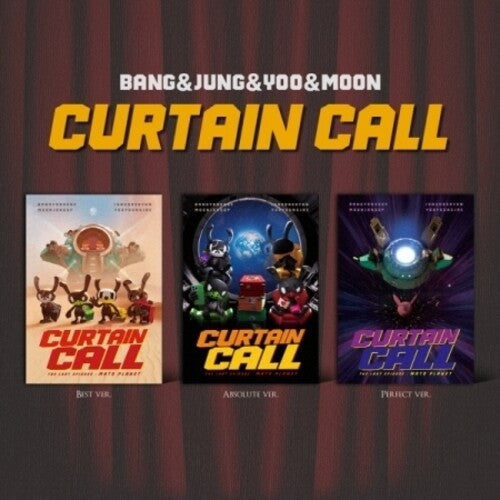 Bang Yongguk / Jung Daehyun / Yoo Youngjae / Moon: Curtain Call - Random Cover - incl. 80pg Photobook, Sticker, Postcard, Photocard, Film Photo, Personal Poster + Folded Poster - CD