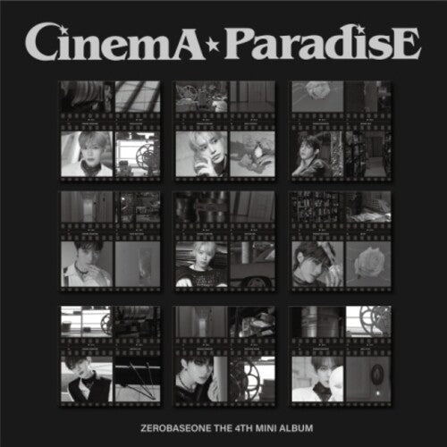 Zerobaseone: Cinema Paradise - Digipack Version - Random Cover - incl. Photobook, Folded Poster, Film Photo, 2 Photocards, Photo Ticket, Slate Card, Sticker + Photocard Frame - CD