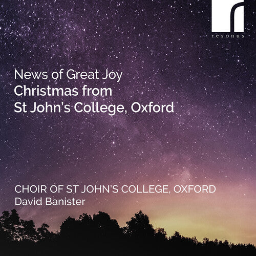 The Choir of St John's College, Oxford: News of Great Joy - Christmas from St John's College, Oxford  ( CD )
