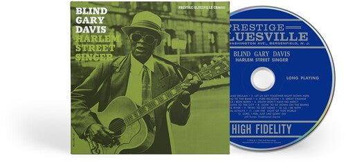 Gary Reverend Davis: Harlem Street Singer (Bluesville Acoustic Sounds Series)  ( CD )