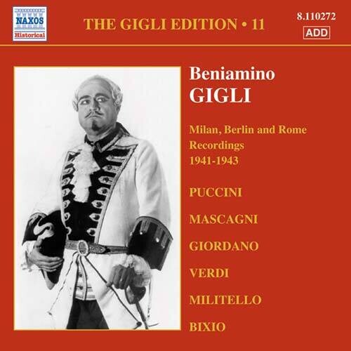 B. Gigli: Gigli Edition 11  ( CD )