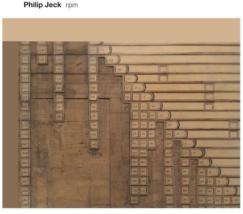 Philip Jeck: rpm  ( CD )