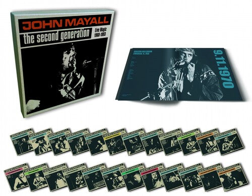 John Mayall: Second Generation: Live Magic 1968-1993 - 30CD Box Set with 120pg Hardbook Book  ( CD )