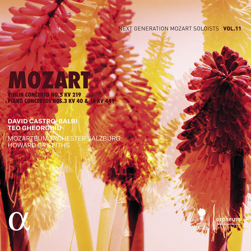 Wolfgang Amadeus Mozart: Mozart: Violin Concerto No. 5, KV 219; Piano Concertos Nos. 3, KV 40 & 14, KV 449  ( CD )