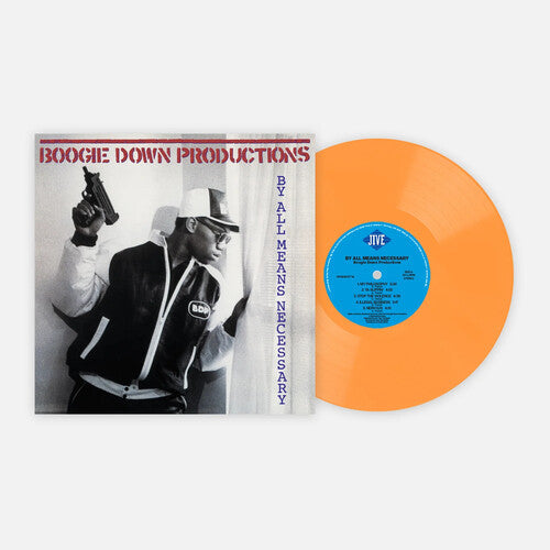 Boogie Down Productions: By All Means Necessary - 180-Gram Orange Smoke Colored Vinyl - Vinyl