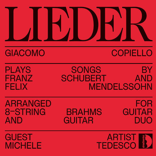 Michele Tedesco: Lieder  ( CD )