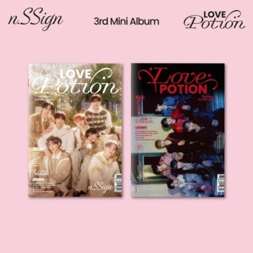 N.Ssign: Love Potion - incl. 80pg Photobook, Love Potion Recipe Card, OOTD Sticker, Mirror Photocard, 2 Photocard, Unit Photocard, Message Polaroid + Poster - CD