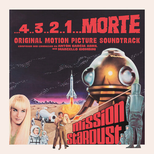 Abril, Anton Garcia / Giombini, M: 4..3..2..1...Morte (Original Soundtrack) - Limited Clear Red Colored Vinyl - VINYL