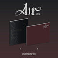 Yeji ( Itzy ): Air - Photobook - Random Cover - incl. 80pg Photobook, Folded Poster, Envelope, Postcard, Logo Sticker, Hang Tag, 2 Photo Stickers, 2 Photocards + 2 Printed Photos - CD