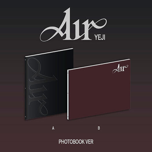 Yeji ( Itzy ): Air - Photobook - Random Cover - incl. 80pg Photobook, Folded Poster, Envelope, Postcard, Logo Sticker, Hang Tag, 2 Photo Stickers, 2 Photocards + 2 Printed Photos - CD