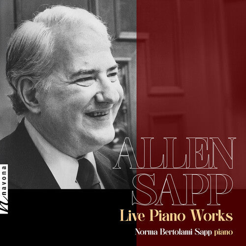 Norma Bertolami Sapp: Allen Sapp: Live Works  ( CD )