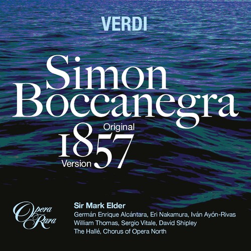 Mark Elder: Verdi: Simon Boccanegra - Original 1857 Version  ( CD )