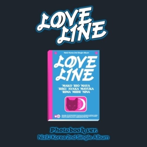 Niziu: Love Line - Photobook Version - incl. 80pg Photobook, Lenticular Card, 2-Cut Photo, Lyric Paper, Sticker + Photocard - CD