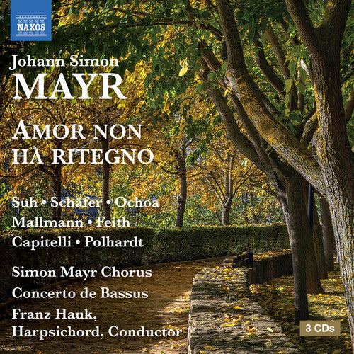 Yeree Suh: Mayr: Amor non ha ritegno  ( CD )