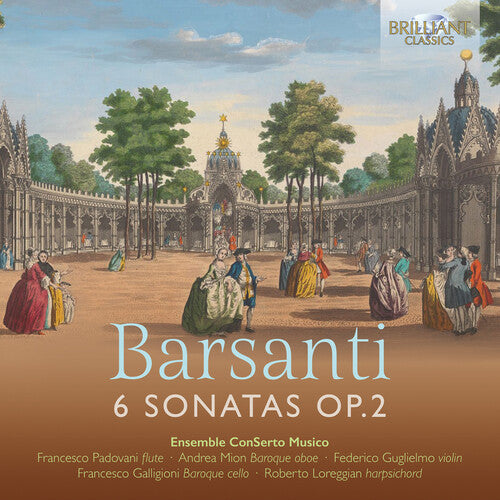 Ensemble ConSerto Musico: Barsanti: 6 Sonatas, Op. 2  ( CD )