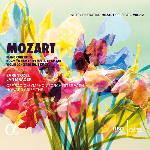 ORF Radio-Symphonieorchester Wien: Mozart: Piano Concertos Nos. 9 in E-flat Major, KV 271 "Jenamy" & 12 in A Major, KV 414/385p, Violin Concerto No. 2 in D Major, KV 211  ( CD )