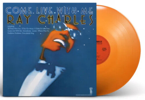 Ray Charles: Come Live With Me     (TANGERINE Vinyl) - VINYL