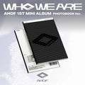 Ahof: Who We Are - Photobook - incl. 92pg Photobook, Envelope, Postcard, 3 Stickers, Poster, Photocard, Player Card + Ahof Bookmark - CD