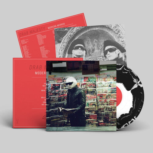 Drab Majesty: Modern Mirror - Black/White - Vinyl