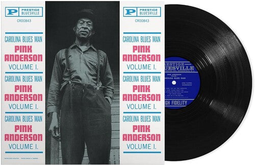 Pink Anderson: Vol. 1: Carolina Blues Man (Bluesville Acoustic Sounds Series) - Vinyl