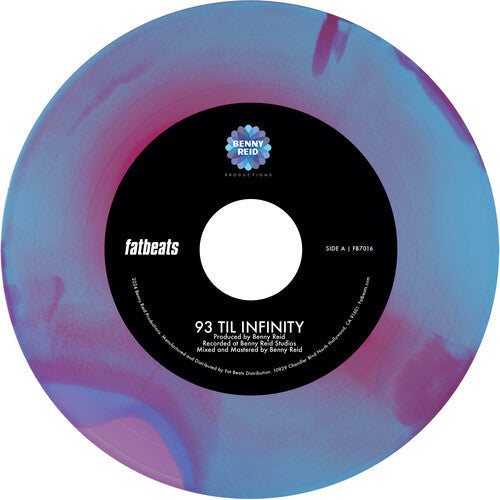Benny Reid: 93 'til Infinity - 7-INCH SINGLE