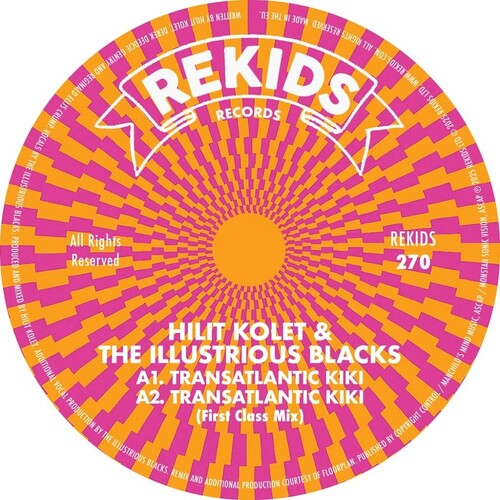 Hilit Kolet: Transatlantic Kiki - 12-INCH SINGLE