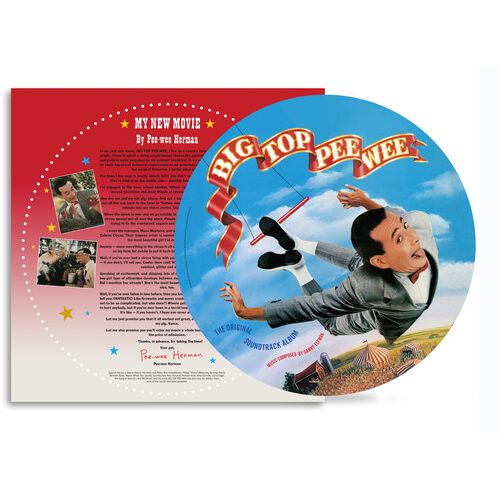 Big Top Pee-Wee (The Original Soundtrack Album) - Danny Elfman - RSD Picture Disc LP
