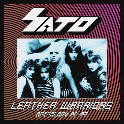 Sato: Leather Warriors - Anthology 82/86 - Pink/Black Splatter - VINYL