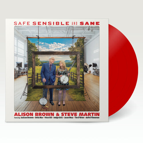 Alison Brown & Steve Martin: Safe, Sensible and Sane - Red - Vinyl