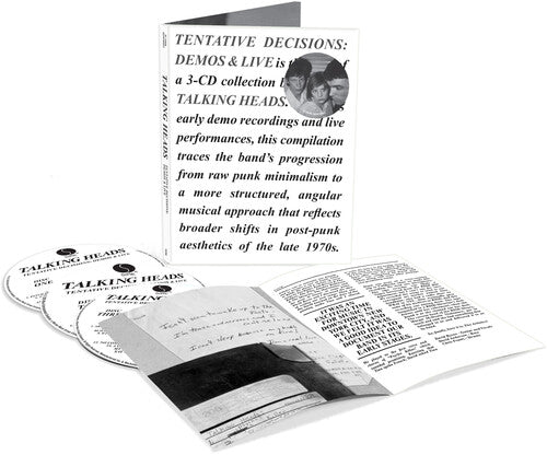 The Talking Heads: Tentative Decisions: Demos & Live - CD