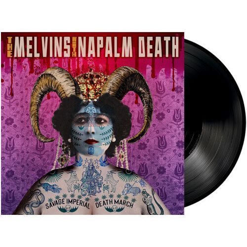 Melvins & Napalm Death - Savage Imperial Death March ( VINYL )