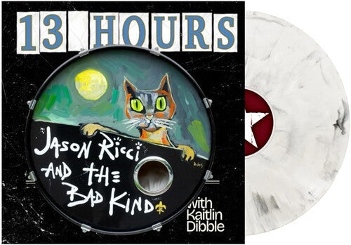 Jason Ricci & The Bad Kind: 13 Hours (White Marble Vinyl) - Vinyl